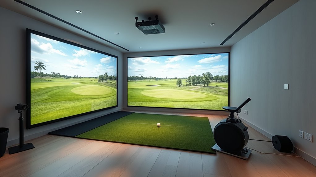 home golf simulator considerations