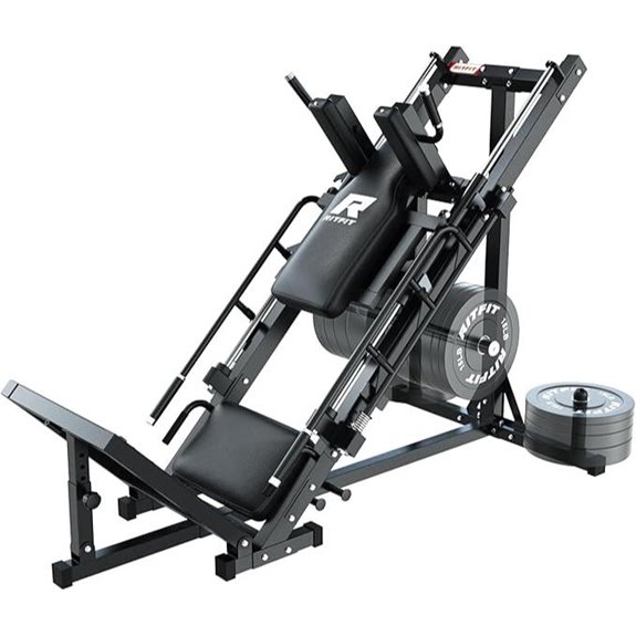 home gym leg press