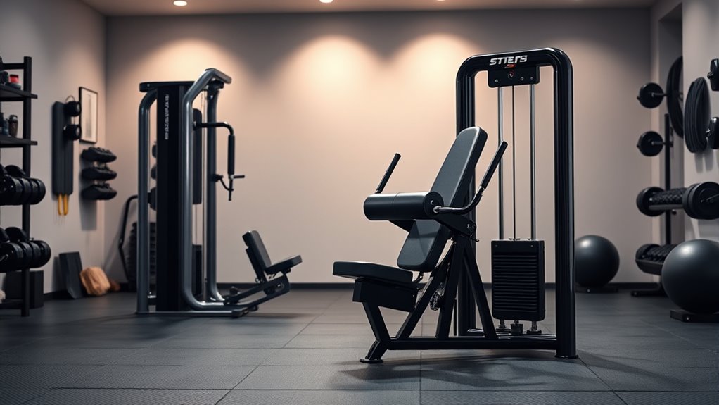 home gym leg press factors