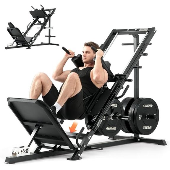 home gym leg press