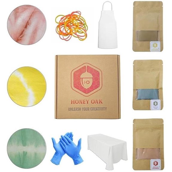 Honey Oak Tie Dye Kit with 3 Plant-Based Colors