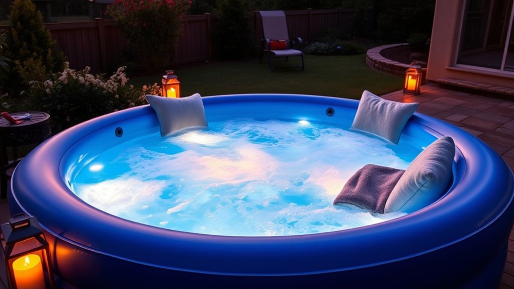 hot tub size efficiency durability