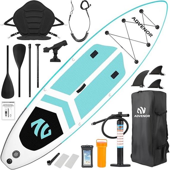inflatable paddle board package