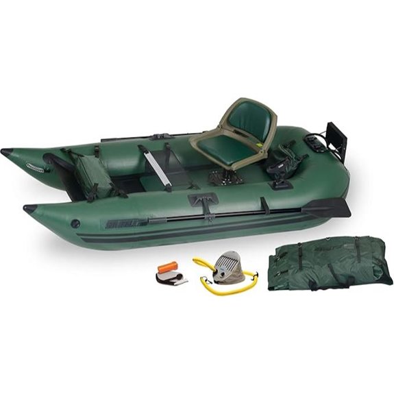 inflatable pontoon boat