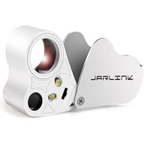 JARLINK 30X-60X Illuminated Jewelry Loupe