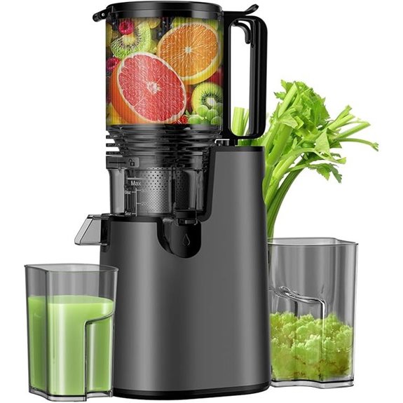 juicer with large mouth