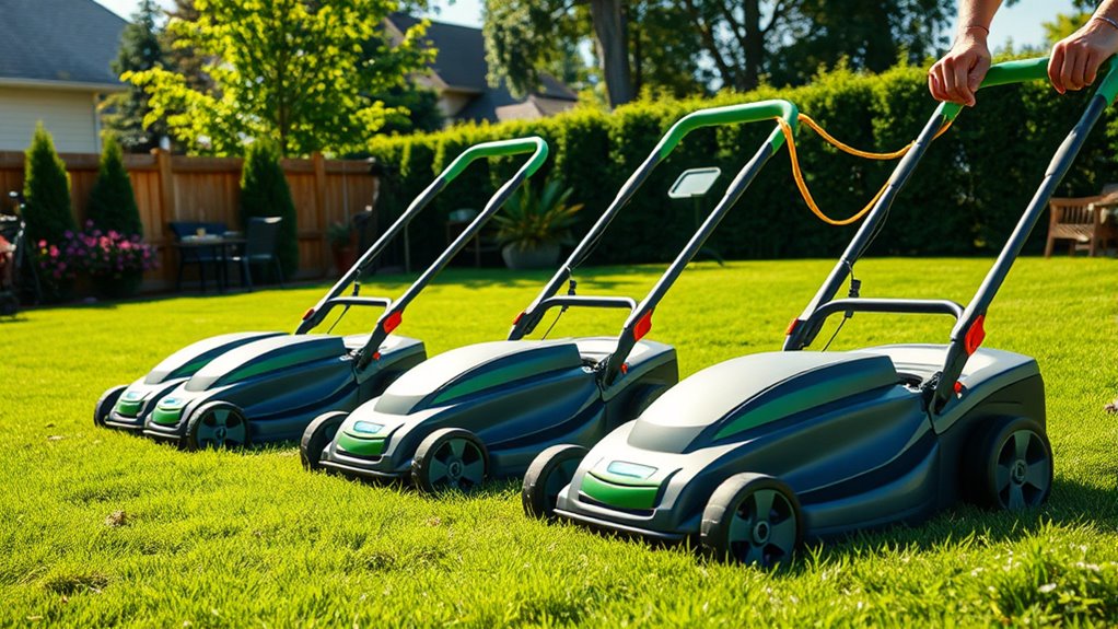 key lawn mower features