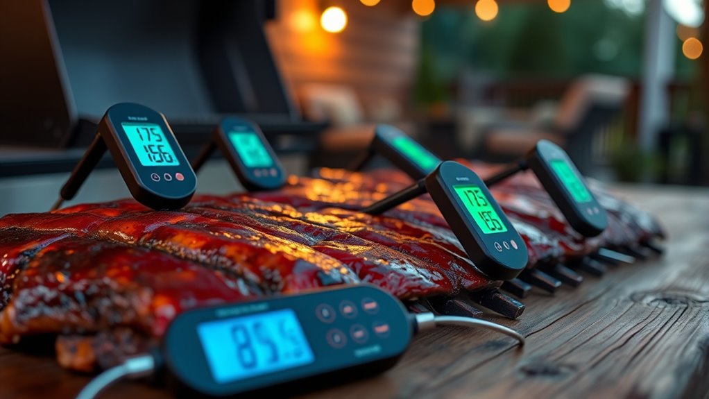 key smoker thermometer features
