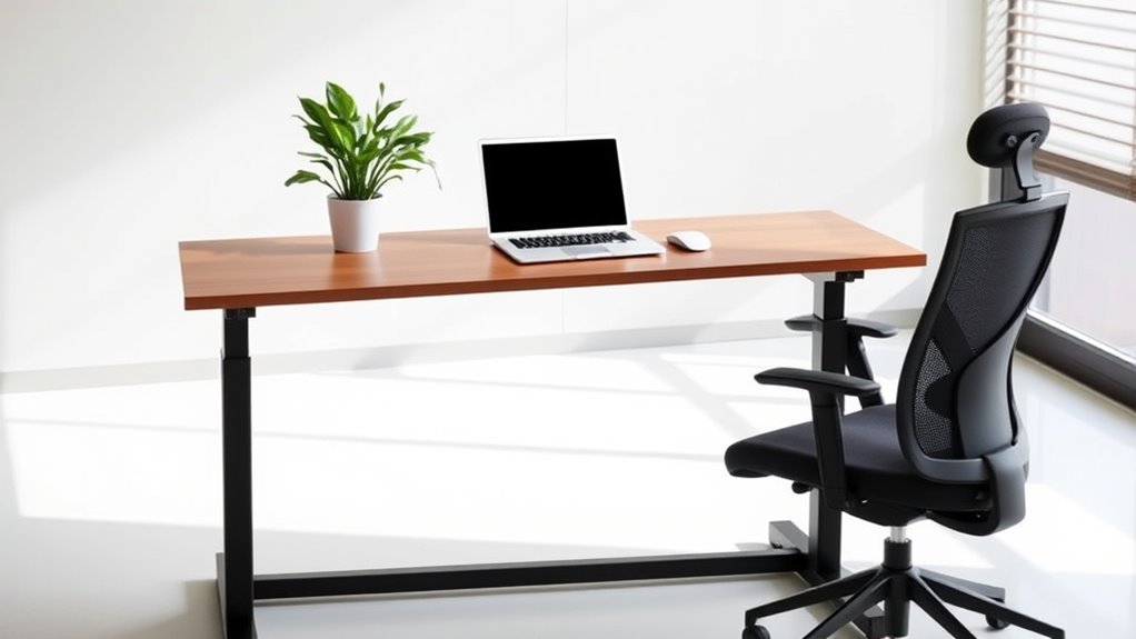 key standing desk features