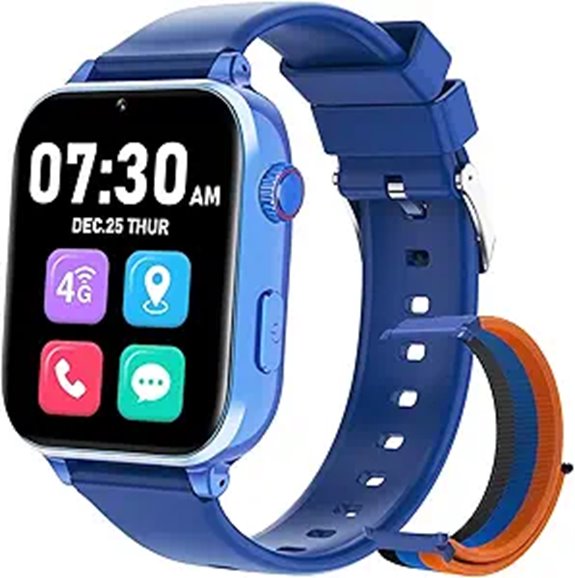 Kids Smartwatch with GPS Camera & Call (Blue)
