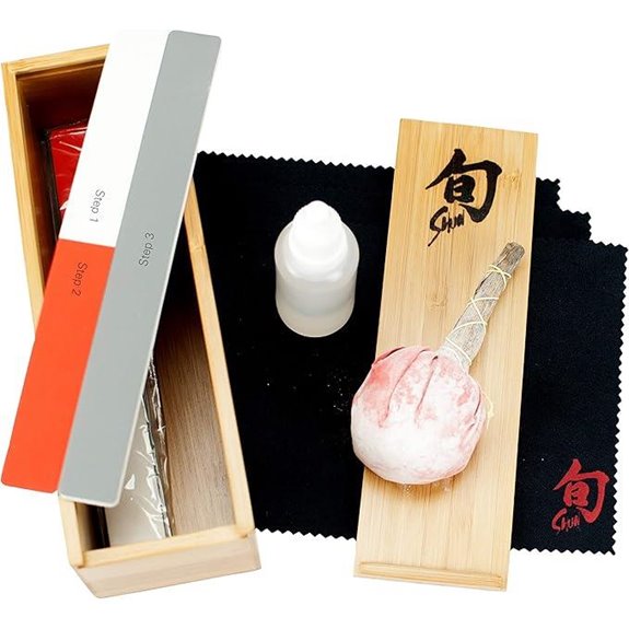 Shun Knife Care Kit for Cleaning and Maintenance