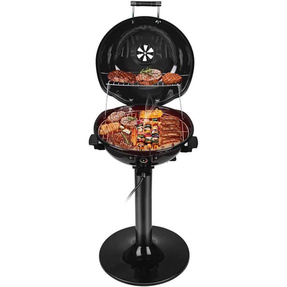 large indoor outdoor grill