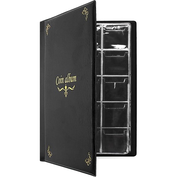 Coin Album with 150 Pockets for Penny Collecting