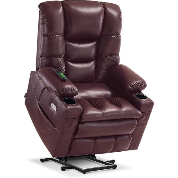 MCombo Large Power Recliner with Massage and Heating