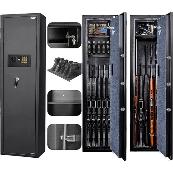 large rifle safe with quick access