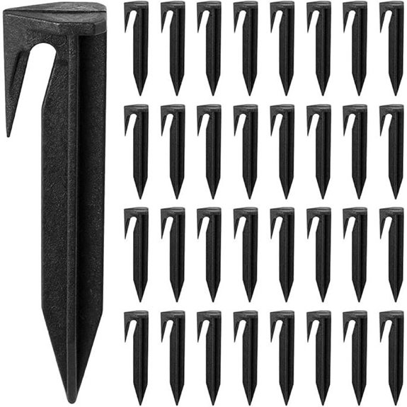100Pcs Robotic Lawn Mower Boundary Cable Spikes