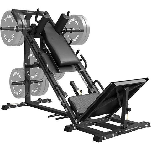 leg press and hack squat