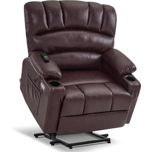 MCombo Power Lift Recliner with Heat & Massage