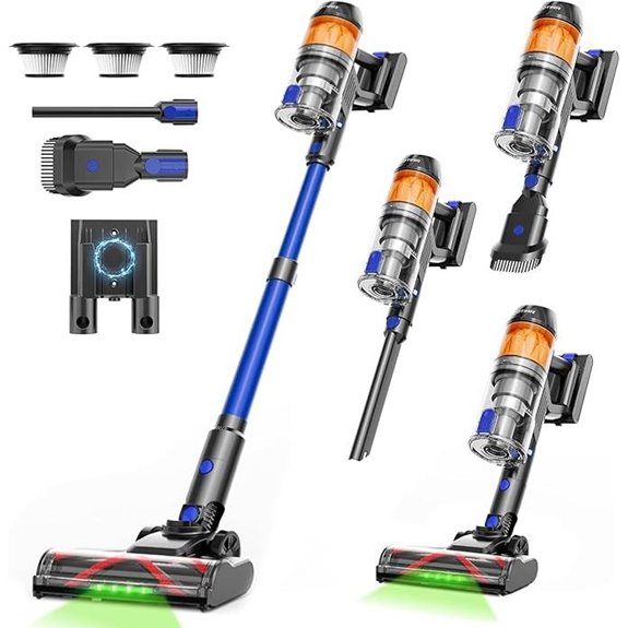 lightweight 500w cordless vacuum