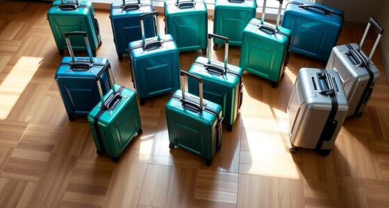 lightweight stylish travel luggage