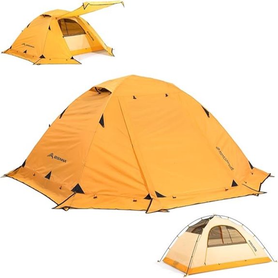 lightweight waterproof 2 person tent