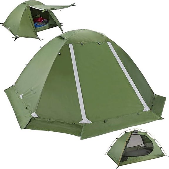 lightweight waterproof two person tent