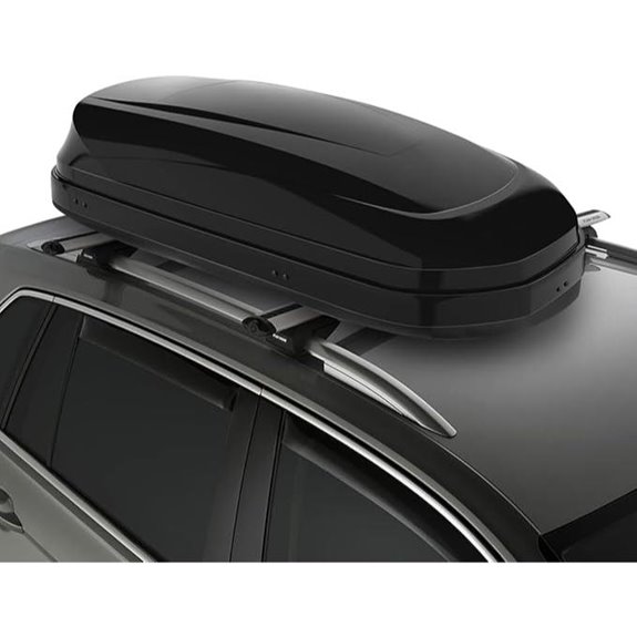DNA MOTORING Lockable Roof Cargo Carrier (110 Lbs)