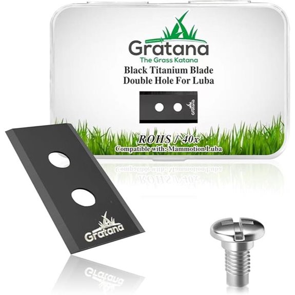 Robotic Lawn Mower Blade Replacement Set (40 for Luba)