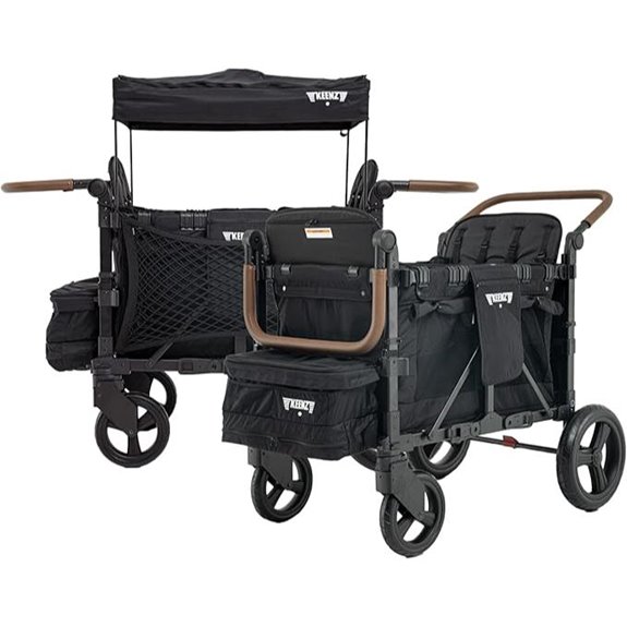 luxury four passenger stroller