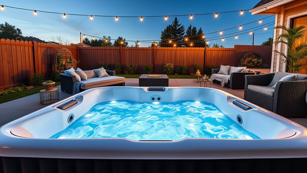 luxury inflatable hot tubs