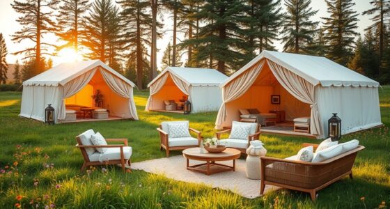luxury outdoor camping gear