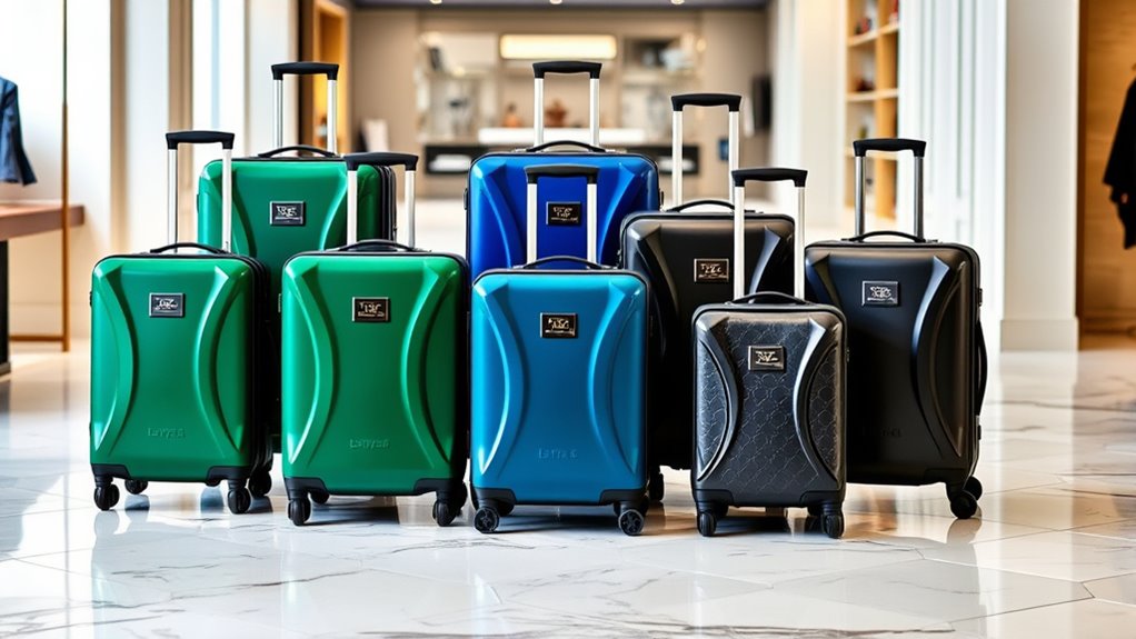 luxury travel gear selection