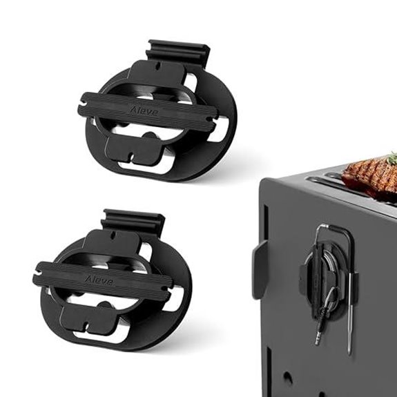 Aieve Magnetic Meat Probe Organizer (2 Pack)
