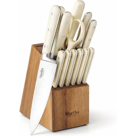 Martha Stewart Eastwalk 14-Pc Stainless Steel Knife Set
