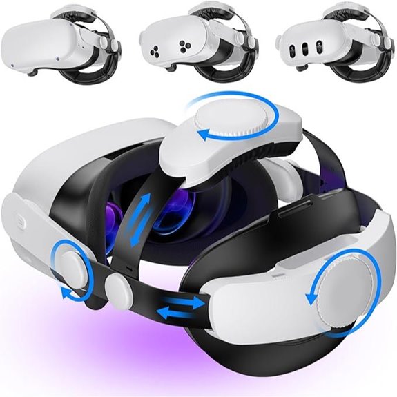 Kawaye VR Head Strap for Meta Quest 2/3 (MQ2000)