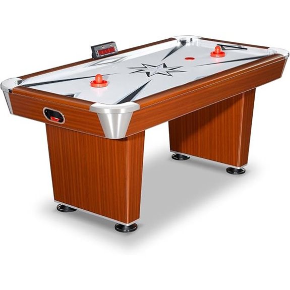 Hathaway Midtown 6' Air Hockey Table with Score