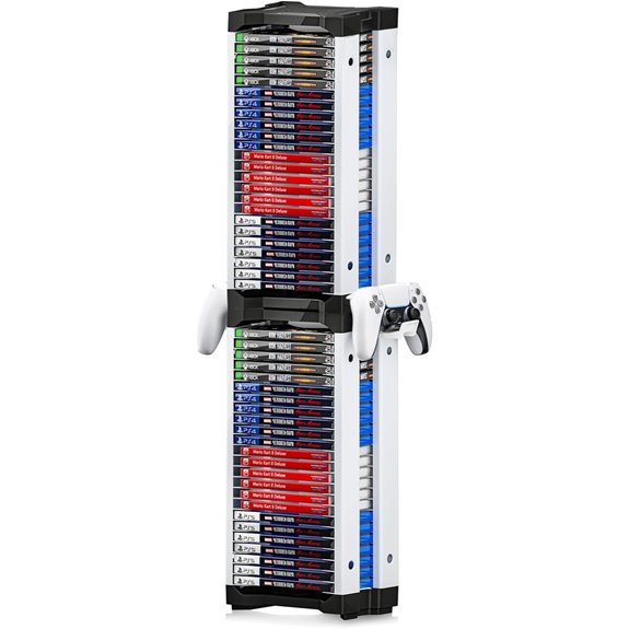 Nargos Multi-Console Game & Disk Storage Tower