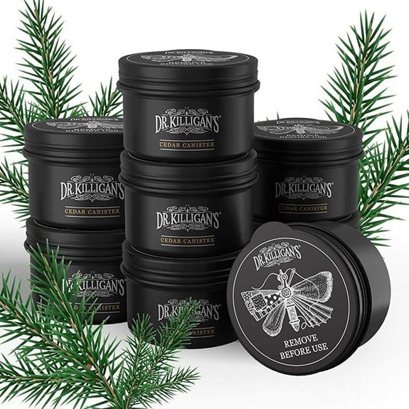 Dr. Killigan's Cedarwood Moth Repellent Canisters
