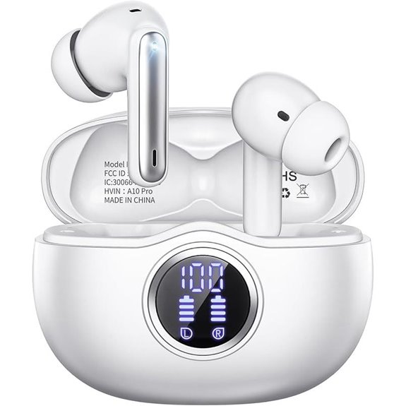 Wireless Earbuds with Noise Canceling and Waterproof