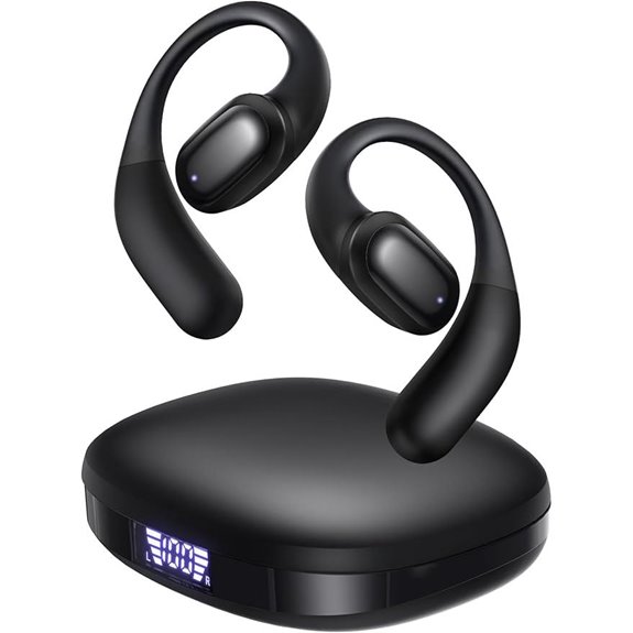 PSIER Open Ear Bone Conduction Earbuds with Mic