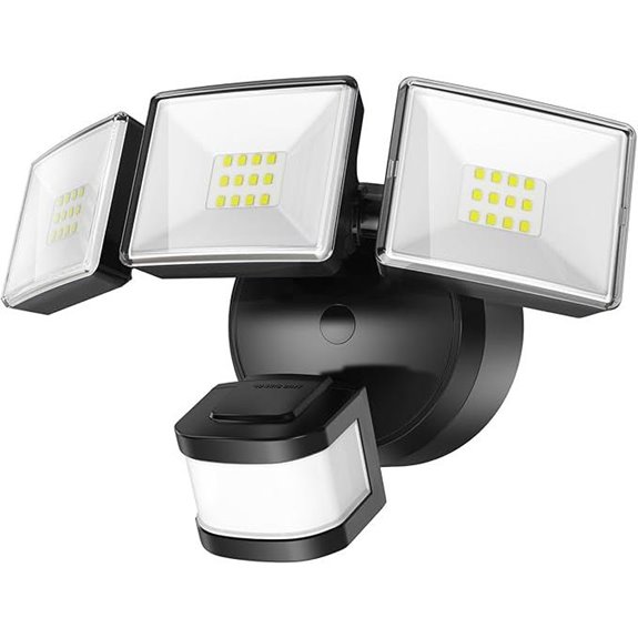OREiN 26W Motion Sensor Outdoor Flood Light