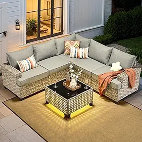 outdoor sectional patio furniture