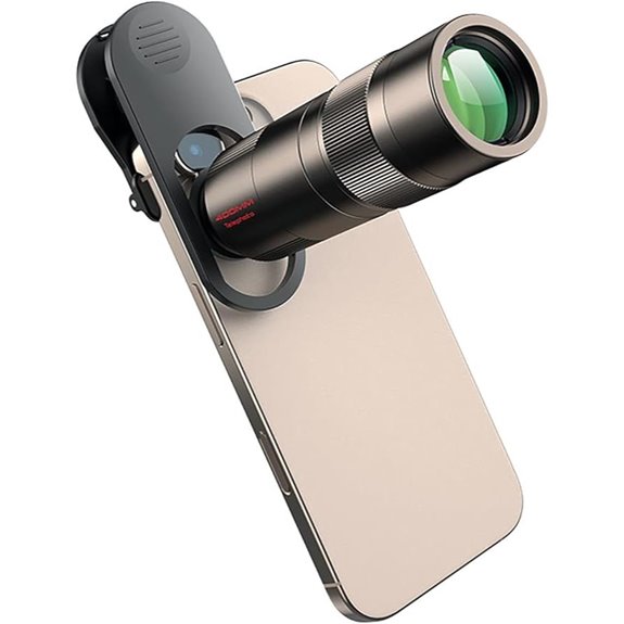 400mm Telephoto Lens for Phones with Case