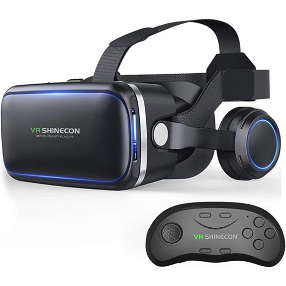 VR Headset with Remote for Phone 4.7-6 inch