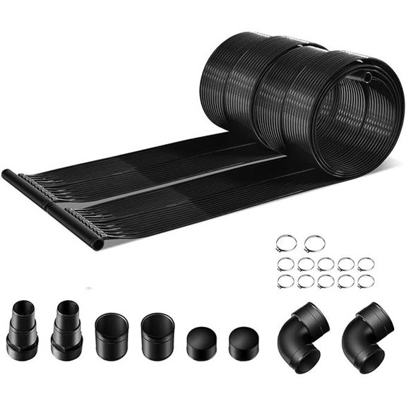 IRONMAX Solar Pool Heater 10 Ft Portable Pool Warmer