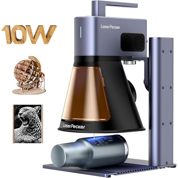 portable 10w laser engraver