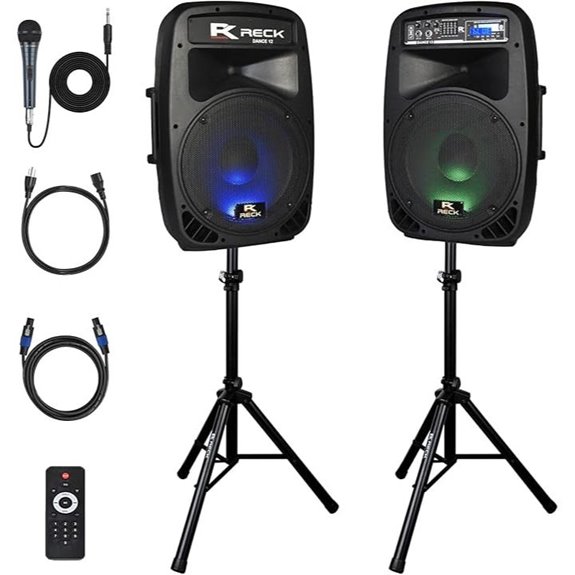 portable 12 inch pa system