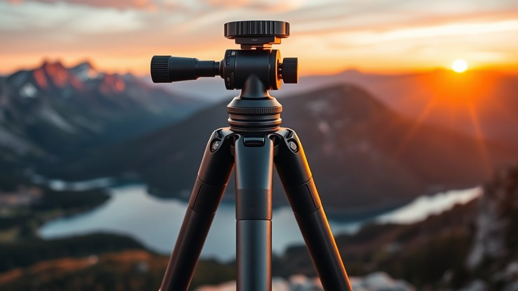 portable adjustable stable tripod
