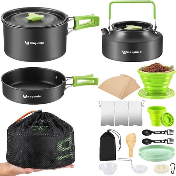 portable camping coffee set