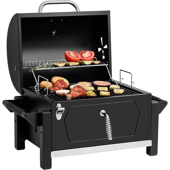 portable charcoal grill